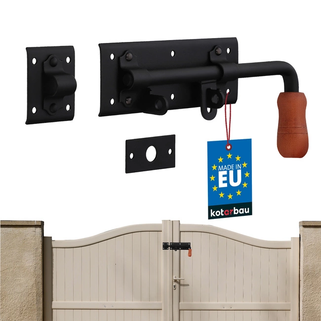 Blocare garaj negru dreapta 280 mm