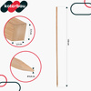 Tăruși de grădină din lemn pentru roșii legume 150 cm set de 10 buc.
