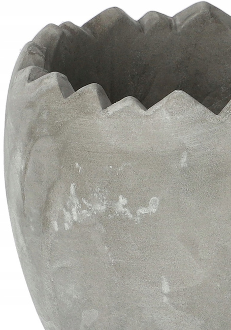Oală cu carcasă ceramică în formă de coajă de ou ⌀12 cm